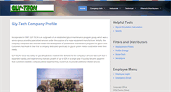 Desktop Screenshot of glytech.com