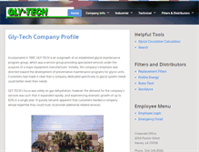 Tablet Screenshot of glytech.com